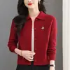 Cárdigan Corto de Punto para Mujer 2026 Primavera y Otoño con Cierre de Botones, Ropa Exterior de Moda y Elegante para un Look Juvenil