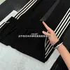 Calça esportiva preta, nova coleção primavera 2026, corte justo, perna reta, com listras laterais, perna larga, calça de trabalho, calça casual, calça de moletom