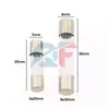 Tubo de Fusible de Vidrio 5X20mm 250V 2A/2.5A/3A/3.15A/4A/5A/6A/6.3A Fusible