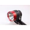 Peças de bicicleta farol zoom forte lanterna noite andar farol mountain bike luz acesa