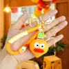 Llavero de Verdura con Ojos Grandes de Dibujos Animados Set de Pareja Llavero de Muñeca Accesorio para Bolso Colgante Estilo Ins