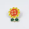 Broche de Flor de Rosa y Tulipán Transfronterizo Versátil Metal para Ropa de Niña Corsage Insignia de Joyería Pequeña Fresca Accesorios