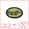 Parche de Bordado Plano Ovalado Bordado Inglés Parche Bordado por Computadora Se Puede Coser o Planchar para Decoración de Ropa, Bolsas, Sombreros