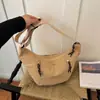 Novedad Otoño 2026 Gran Capacidad Ligera Casual Bolso Croissant Bolso de Luna para Mujer Bolso Cruzado de Hombro Único para Mujer