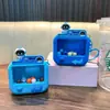 Chaveiro de máquina de pegar bolinhas de desenho animado, pingente de chaveiro de brinquedo criativo para alívio do estresse, pingente para mochila de estudante, atacado de pequenos presentes
