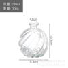 Botella de Aroma de Vidrio sin Fuego Botella Vacía Rattan Botella Decorativa Coche Difusor de Perfume Personalizado 100ml Botella de Vidrio Botella de Fragancia
