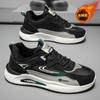 Zapatos de Algodón de Invierno para Hombre, Nuevos Zapatos Deportivos Acolchados de Terciopelo, Zapatos Casuales Versátiles de Moda con Suela Gruesa Antideslizante, Zapatos para Correr para Hombre