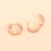 Set Combinado de Aretes de Dibujos Animados con Goteo de Aceite Moda Temperamento Personalidad Sentido del Diseño Aretes