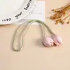 Pequeños accesorios frescos de tulipán DIY accesorios para el cabello pinza para el cabello hecho a mano decoración de capullo de cinta accesorios para ropa pasteles bolsas