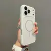 Ventana Grande, Agujero Fino, Funda Magnética para Teléfono Adecuada para Apple, Se Transforma Instantáneamente en Protector de Lente 17 Pro Max, Moderna para 16 y 15