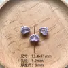 Corrente de Celular Colar Presilha Acessórios de Joia Artesanais Coração de Diamante Dupla Face Cravejado com Diamantes Liga de Metal Contas Pintadas de Quatro Vias Fofas