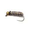  anzuelo nano para pesca con mosca de insectos pequeños, anzuelo de mosca señuelo especial con franja blanca, anzuelo de pesca con mosca de importación, cebo de mosca para pesca con mosca