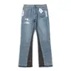 Departamento de Galeria de Exportação Transfronteiriça Graffiti Tinta Derramada Calças Casuais Camuflagem Costura Calças Leggings de Casal Tendência