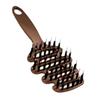 Peine Protector de Cerdas Songta Cerdas de Cerdo Esponjosas Peine Songta Peine de Masaje Peine Antiestático para Cabello Maduro Peine Songta