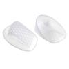 Almofada de Calcanhar Macia em Forma de U tipo Favo de Mel Absorção de Choque no Calcanhar Almofada Interna Invisível para Aumento de Altura Joelheira Esportiva Almofada de Aumento de Altura