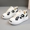 [Personalizado] K1702 Nuevas Zapatillas Aumentadoras de Altura Primavera y Verano 2024 Suela Gruesa Combinación de Colores Zapatos para Mujer Casual Estudiantes Versión Coreana