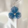 Aretes de Flor de Metal Coloridos Estilo Vacacional Dopamina Florales Transfronterizos Europeos y Americanos Yongge Jewelry Venta al por Mayor