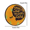 Parches Bordados de Sol y Luna Tianyino Accesorios para Ropa Pegatinas de Tela Bordada Exclusivo Transfronterizo Pegatinas con Respaldo Adhesivo