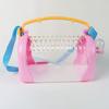 Gaiola Portátil Saco Transparente para Saída Gaiola de Transporte para Saída de Hamster Gaiola Pequena Portátil Gaiola de Cruzamento Fio Dourado Saco para Saída