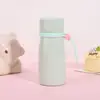 Nueva Taza de Bolsillo Mini Antiderrames en Colores Dopamina con Colador de Té, Portátil para el Trabajo y los Viajes Diarios, Taza Térmica con Correa para Llevar