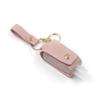 Estuche de Cuero PU Portátil para Gel Antibacterial Estuche de Cuero sin Desinfectante Llavero Estuche de Cuero Accesorios para Colgar en Bolsos