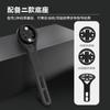 Soporte de extensión integrado de aleación de aluminio para bicicleta, base de extensión para lámpara de medidor de código de bicicleta, equipo de conducción