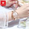 Entrega de una pieza reloj de marca oulishi en vivo TikTok superventas oulishi amor cerámica mecánico Reloj de Mujer