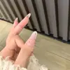 30 peças de poá de onda estrela de cinco pontas usando olho de gato estilo menina fofo gentil branco adesivo removível nail art atacado