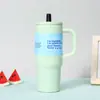 En Stock Taza de Coche de 30 oz con Asa Taza Aislada de Acero Inoxidable 304 Taza de Agua para Deportes al Aire Libre Taza Simple Fresca
