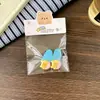 Traje de Accesorios para el Cabello de Oso Amarillo Leche para Niños Anillo para el Cabello de Oso Lindo Alto Valor de Color Dibujos Animados Pinza Lateral para Flequillo Traje