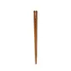 Palillos de madera maciza japoneses creativos de uña de tortuga puntiagudos palillos de sushi tienda vajilla de madera palillos de madera antideslizantes venta al por mayor
