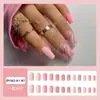Pegatinas Europeas y Americanas Más Vendidas Sexys Dulces y Frescas para Uñas Parches Sencillos para Uñas Postizas Productos Terminados Venta al por Mayor Exportación Uñas Portátiles