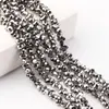 Contas de vidro cristal galvanizado contas de amendoim novos acessórios de joias diy contas soltas pulseira acessórios de cabelo fabricantes