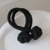 Elástico de Cabelo Cor Café com Leite para Meninas 2026 Novo Estilo Simples Durável Faixa de Cabelo Alta Elasticidade Não Danifica o Cabelo Elástico Acessório de Cabelo