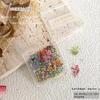 Nail Art Flores Secas Estilo Japonês Girassol Fresco Misto Flores Reais Pequenas Decorações Florais de Carrinho de Unhas Flores Secas Por Todo O Céu Estrelas