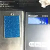 Etiqueta de purpurina de cielo estrellado azul, etiqueta de resina transparente, colgante con temática oceánica, desarrollo de accesorio de playa de verano