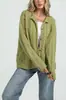 2026 Comercio Exterior Suéter de Punto Trenzado para Mujer Otoño Invierno Color Sólido Ajuste Holgado Casual Cardigan de Botones Cardigan de Punto Versátil