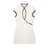 Para Comércio Exterior Transfronteiriço Europeu e Americano Roupas Femininas, Quente de Vendas no Aliexpress Verão Elegante Socialite Novo Estilo Chinês Cheongsam Curto