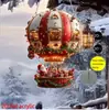 Balões em Formato de Coração de Novo Estilo Transfronteiriços, Balões de Ar Quente, Lanternas no Atacado, Decorações de Dia dos Namorados, Enfeites de Acrílico para Pendurar, Decorações Penduradas