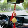 Oro Tendencia Nacional Colgante de Fortuna para Coche Lingote de Oro Puro Adorno Llavero Cadena para Teléfono Colgante Regalo Venta al por Mayor