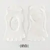 Calcetines de Yoga de Cinco Dedos para Mujer, Calcetines Antideslizantes para Pilates, 10A Antibacterianos, Resistentes al Olor, Absorbentes del Sudor, Calcetines Deportivos Profesionales para Dedos