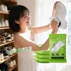 Toallitas desechables blancas para limpiar zapatos, Toallitas limpiadoras para zapatillas AJ, Convenientes para limpiar y eliminar la suciedad, Toallitas limpiadoras de zapatos, Solución limpiadora para zapatillas deportivas
