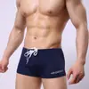 Bañador tipo bóxer para hombre, ropa de baño sexy de moda para aguas termales, de secado rápido, de verano, venta al por mayor de fábrica