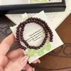 Artículos de Puesto de Mercado Nocturno: Shuangrui~Qicai Xianglian Set de Cinco Pulseras, Cuentas de Sándalo y Loto, Pulsera para Novia, Regalo de Pareja