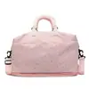 Bolsa de viagem transversal de ombro único, separação úmida e seca, grande capacidade, expansível, bolsa para natação e fitness, armazenamento, bolsa de mão para bagagem