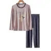 Conjunto de Ropa para el Hogar para Niños Modal Cómodo Conjunto de Ropa Interior para Niños y Niñas Pijama Ropa para Aire Acondicionado de Primavera y Verano