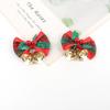Cross-border Hot Sale Natal Mini Bell Bow Decorações Enfeite Pingente Presente Embalagem Caixa Decoração