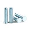 Parafusos de rebitagem de pressão hexagonal de zinco azul e branco banhados a aço carbono Parafusos de placa de pressão de chapa metálica GB parafusos de rebitagem de pressão NFH-M3M4M5M6