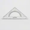 Juego de Reglas Triangulares Deli 6420, Juego de Dos Piezas, Regla Graduada de 20 cm/Regla de 20 cm, Juego de Reglas Triangulares