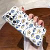 Funda Ojo del Diablo Popular de Comercio Exterior Adecuada para Funda de Teléfono Samsung S24 Ultra Galaxy S25 Ojo S22 Funda de Película